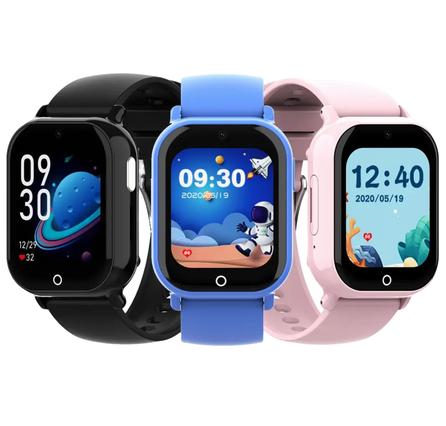 M05 4G Smart GPS Tracker Watch for Kids - Video Call, Multi-Lingual Function & Shared Family Monitoring